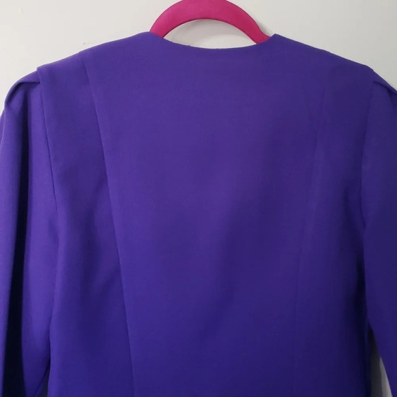 Vintage Purple Blazer - Picture 11 of 13